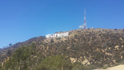 Hollywood Hills in Los Angeles (USA)