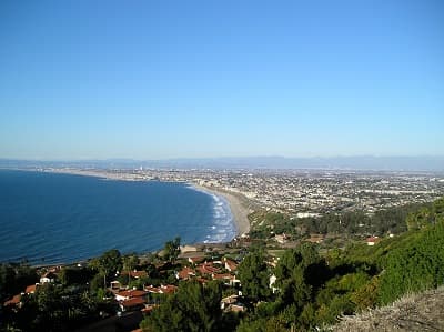 Aussicht auf Santa Monica