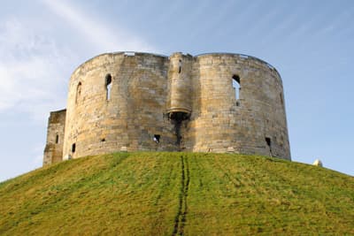 Clifford's Tower in York (England)