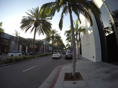 Rodeo Drive in Beverly Hills (USA)