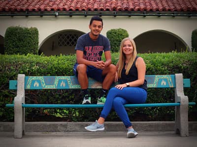 Campusreporter der San Diego State University, Joy und Lea
