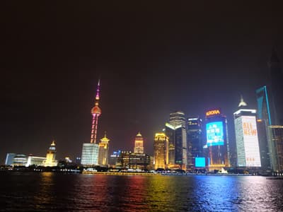 Skyline von Shanghai (China)