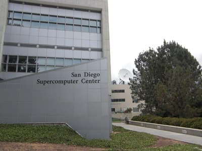 Gebäude des Supercomputer Centers der UCSD