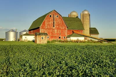 Landwirtschaftsbetrieb in Illinois