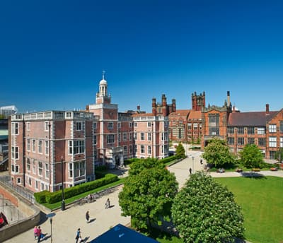 Hauptcampus der Newcastle University (Großbritannien)