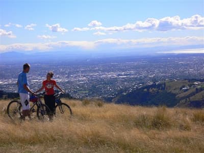 Panoramabild von Christchurch, Neuseeland