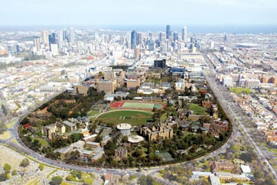 Campus der University of Melbourne