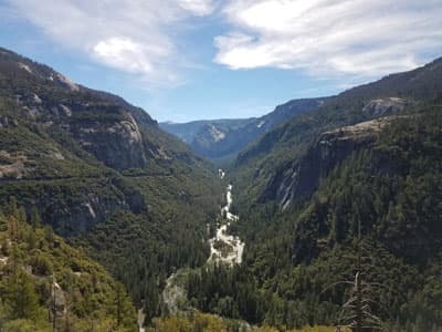 Aussicht auf Yosemite Nationalpark