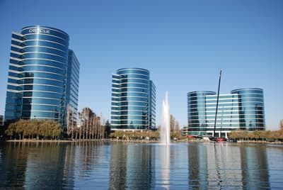 Modern Gebäude im Silicon Valley
