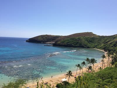 DIe Küste Hawaiis