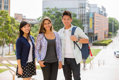 Studierende auf dem Campus der UNSW Sydney