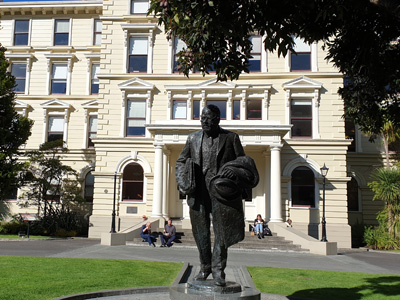 Die Law School der Victoria University of Wellington auf dem Pipitea Campus
