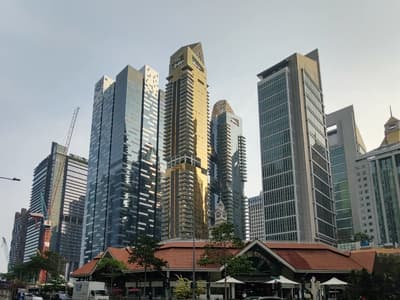 Hochhäuser in Singapur.