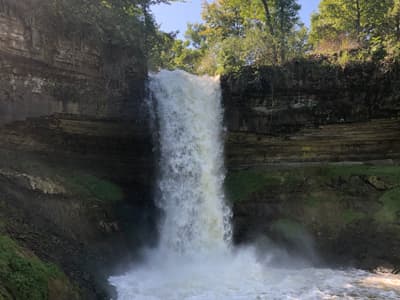 Wasserfall in einem State Park