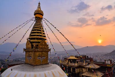 Buddhistischer Tempel in Kathmandu