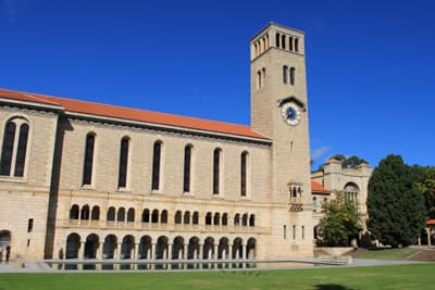 Gebäude der University of Western Australia in Perth