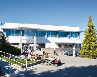 Bibliothek der Vancouver Island University in British Columbia (Kanada)