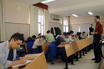 Studenten an der Nebrija Universidad
