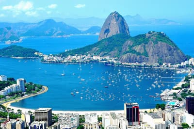 Der Zuckerhut in Rio de Janeiro (Brasilien)