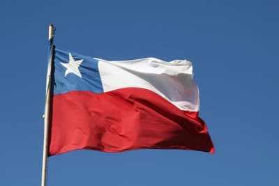 Die chilenische Nationalflagge