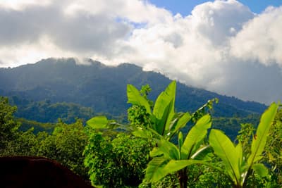 Berglandschaft bei San José (Costa Rica)