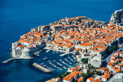 Die Altstadt von Dubrovnik (Kroatien)