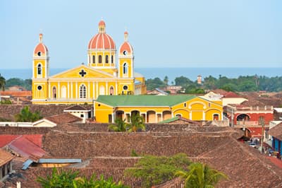 Die Kathedrale von Granada (Nicaragua)