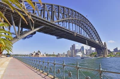 Sydney Opera House und Sydney Habour Bridge