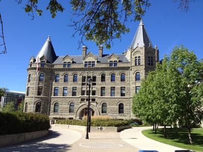 Campus der University of Winnipeg in Manitoba (Kanada)